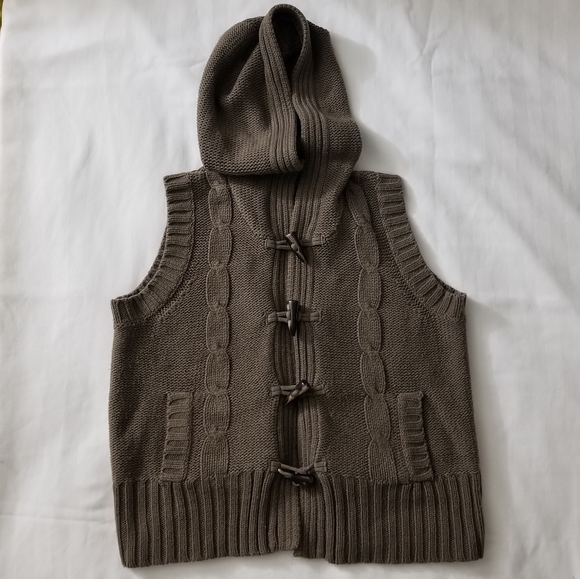 George Jackets & Blazers - George Hooded Vest Sweater